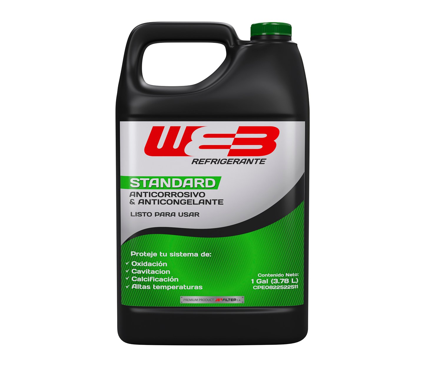 WRF-1021 Refrigerante WEB Standard Verde 3.785 Ltrs. 11.32$ WRF-1021 Refrigerante WEB Standard Verde 3.785 Ltrs - Imagen 1