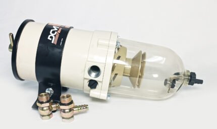Porta Filtro/Sep.  Turbina 90 GPH 500 HP Max con E