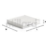 Filtro Cabina Kia Picanto III, 1.0 1.2 4L 2.0 Lts